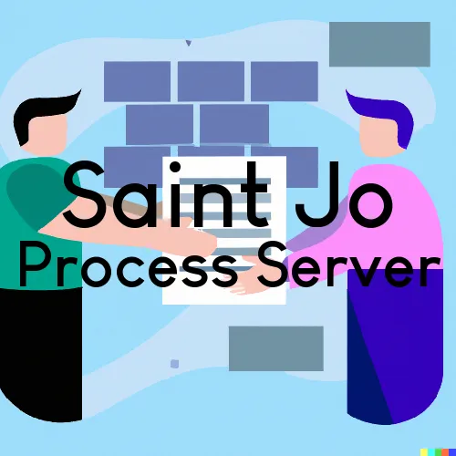 Saint Jo, Texas Process Servers