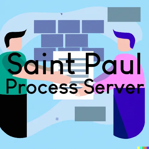 Saint Paul, Minnesota Process Servers - Fast Process Services