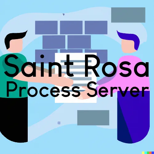 Saint Rosa, Minnesota Subpoena Process Servers