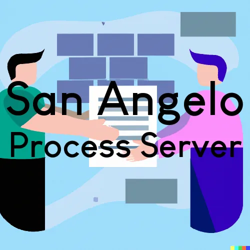 San Angelo, Texas Process Servers and Field Agents