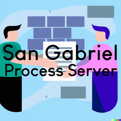 San Gabriel, California Process Servers