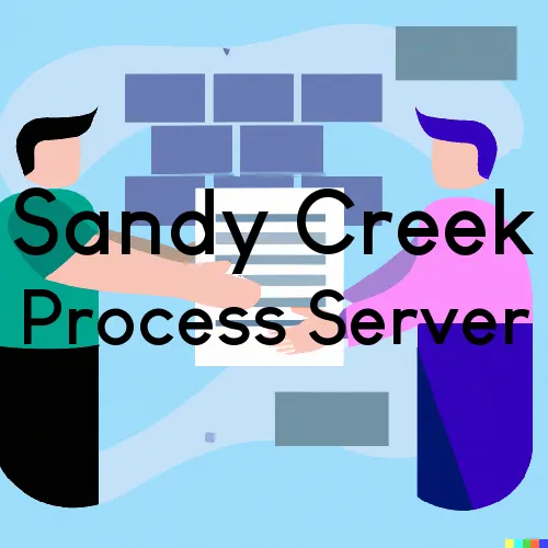 Sandy Creek, New York Process Servers
