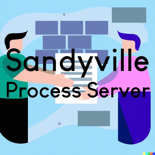 Sandyville, West Virginia Process Servers