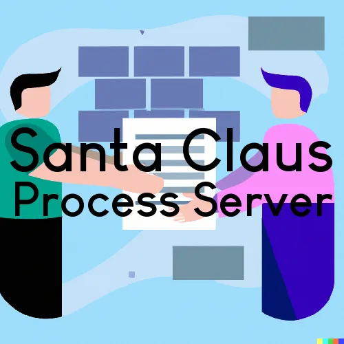 Santa Claus, IN Process Servers in Zip Code 47579