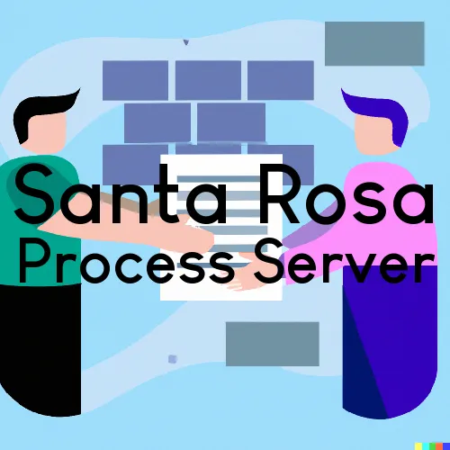 Santa Rosa, California Process Servers