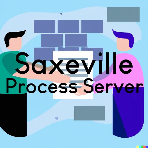 Saxeville, WI Process Servers and Courtesy Copy Messengers