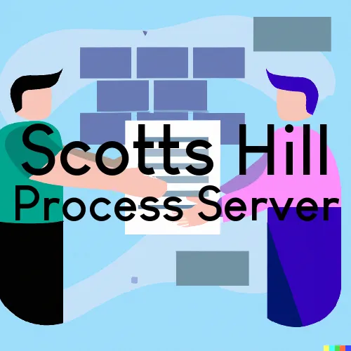 Scotts Hill, Tennessee Process Servers and Field Agents
