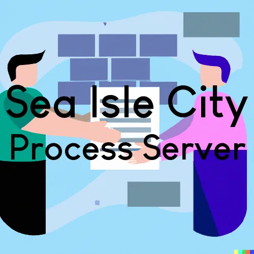 Sea Isle City, New Jersey Process Servers and Field Agents