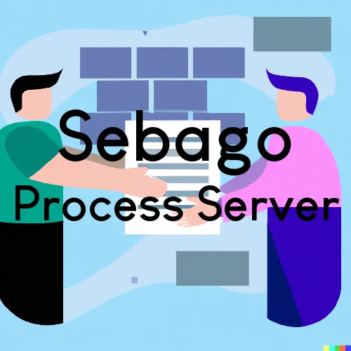 Sebago, ME Process Server, “Process Support“ 