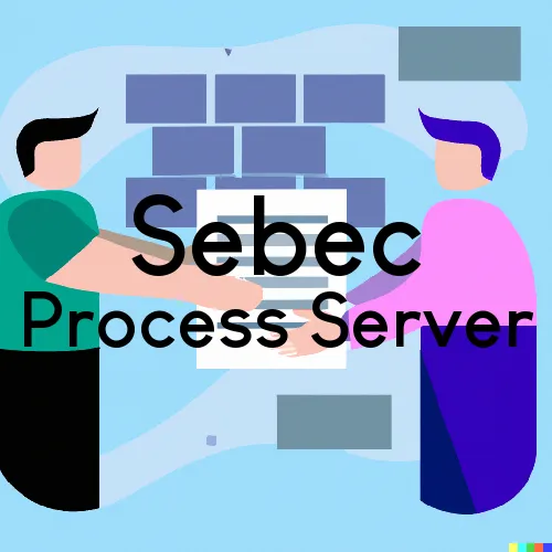 Sebec, Maine Process Servers