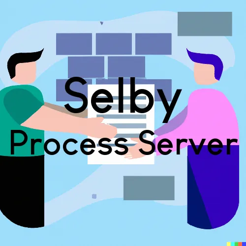 South Dakota Process Servers in Zip Code 57472  