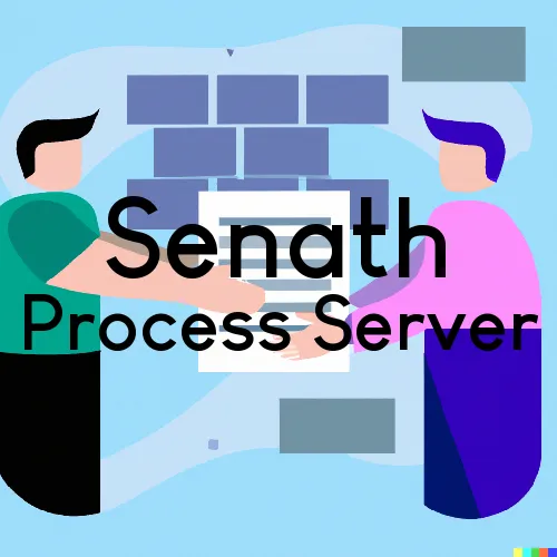 Senath, MO Process Servers in Zip Code 63876