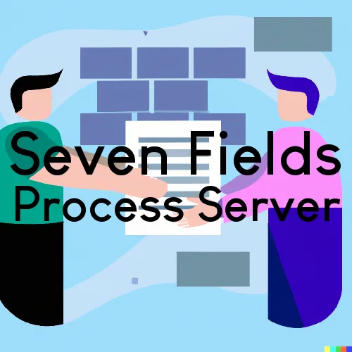 Seven Fields Process Server, “Serving by Observing“ 