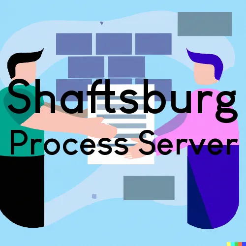 Courthouse Runner and Process Servers in Shaftsburg