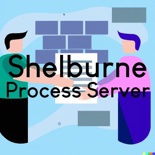 Shelburne Process Server, “Serving by Observing“ 