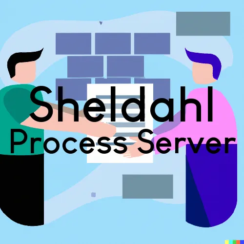Sheldahl, Iowa Process Servers