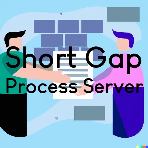 Short Gap, WV Process Servers in Zip Code 26726