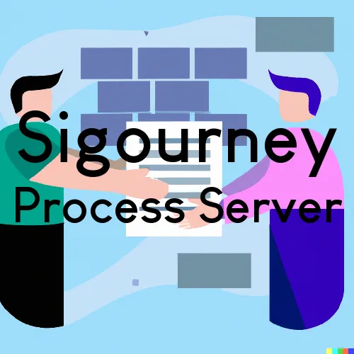 Sigourney, IA Process Server, “Gotcha Good“ 