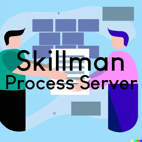 Skillman, New Jersey Process Servers and Field Agents