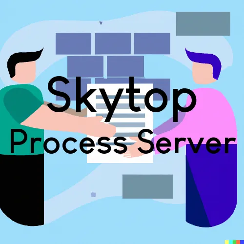 Skytop, PA Process Servers in Zip Code 18357