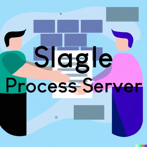 Slagle Process Server, “Legal Support Process Services“ 