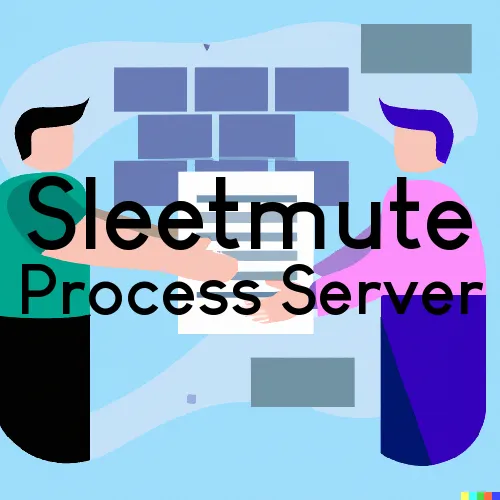 Sleetmute, Alaska Subpoena Process Servers