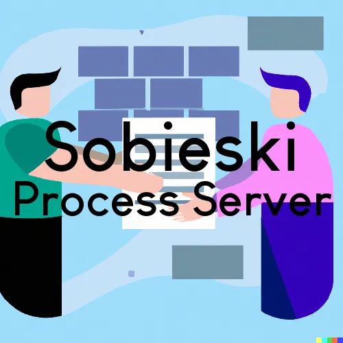 Sobieski, Wisconsin Process Servers and Field Agents