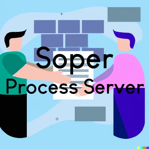 Soper, OK Process Servers in Zip Code 74759