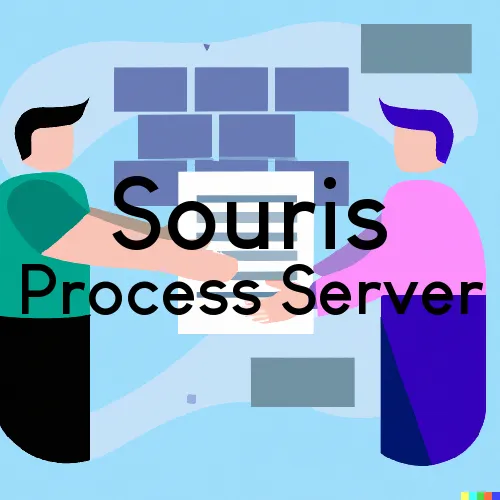 Souris, North Dakota Process Servers and Field Agents