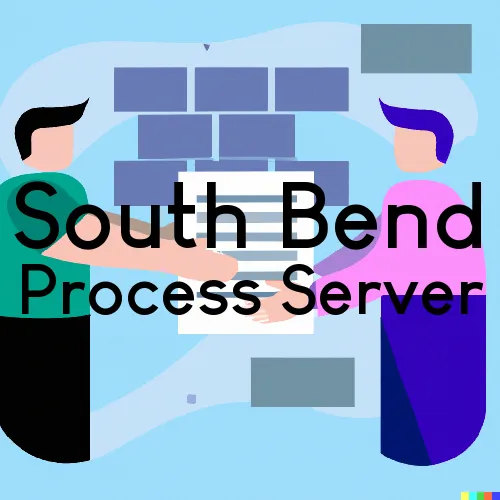 Process Servers in Zip Code Area 76481 in South Bend