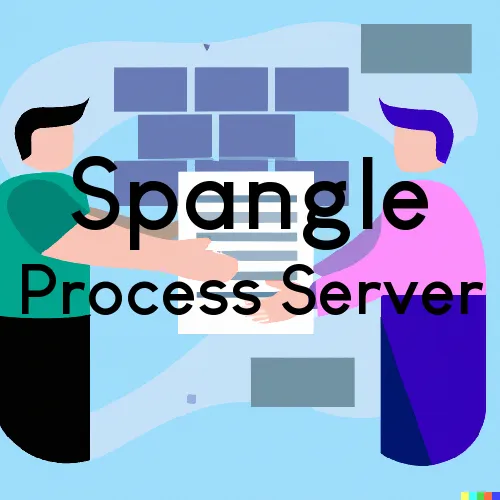 Spangle, WA Process Server, “U.S. LSS“ 