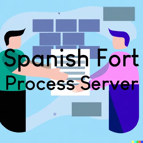 Process Servers in Zip Code Area 36527 in Spanish Fort