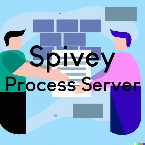 Spivey, KS Process Server, “Chase and Serve“ 