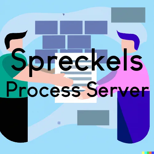 Spreckels, CA Process Servers in Zip Code 93962