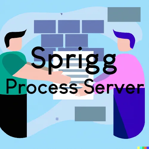Sprigg WV Court Document Runners and Process Servers