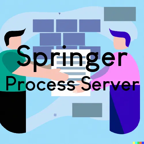 Springer, Oklahoma Process Servers and Field Agents