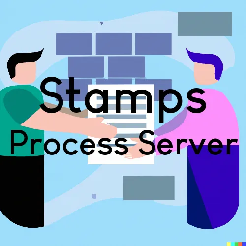 Stamps, Arkansas Process Servers and Field Agents