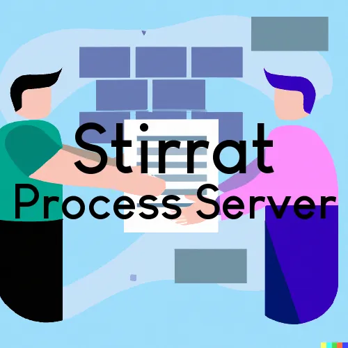 Stirrat, West Virginia Process Servers and Field Agents