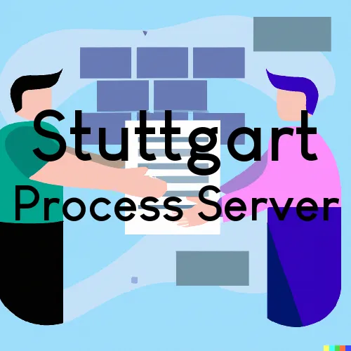 Stuttgart, AR Process Servers and Courtesy Copy Messengers
