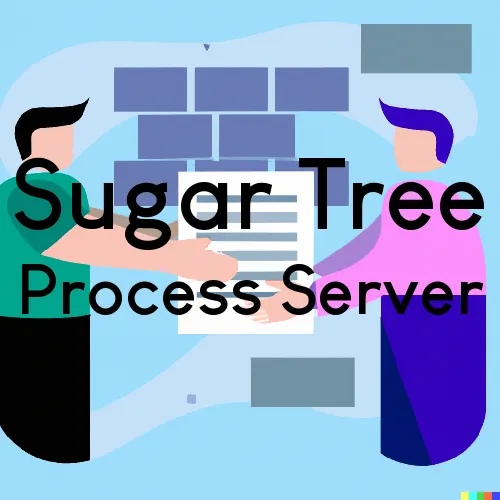 Sugar Tree, TN Process Servers in Zip Code 38380