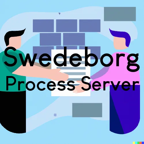 Swedeborg, MO Process Servers in Zip Code 65556