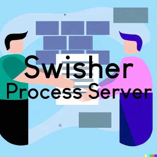 Swisher, Iowa Process Servers