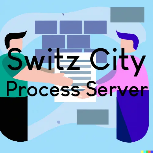 Switz City, IN Process Servers in Zip Code 47465