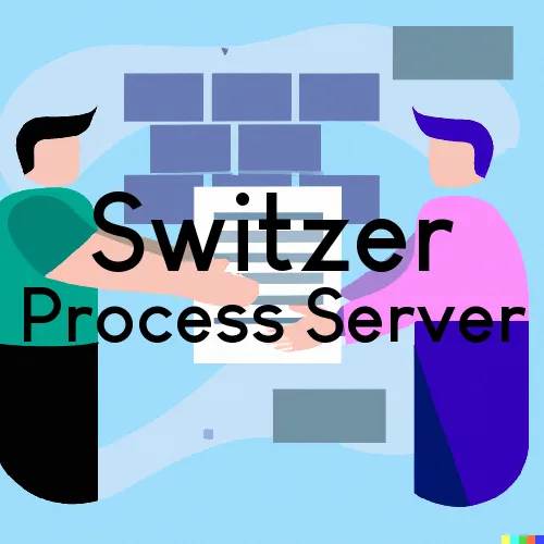 Switzer, WV Process Server, “Chase and Serve“ 