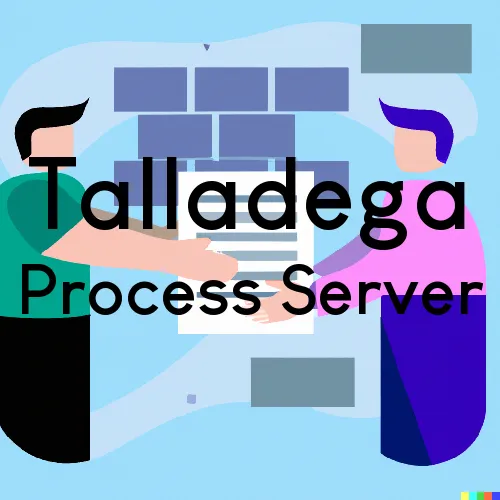 Talladega, AL Court Messenger and Process Server, “U.S. LSS“