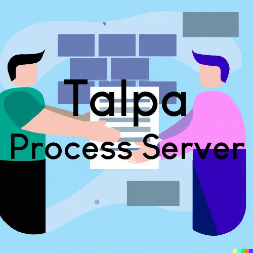 Texas Process Servers in Zip Code 76882  