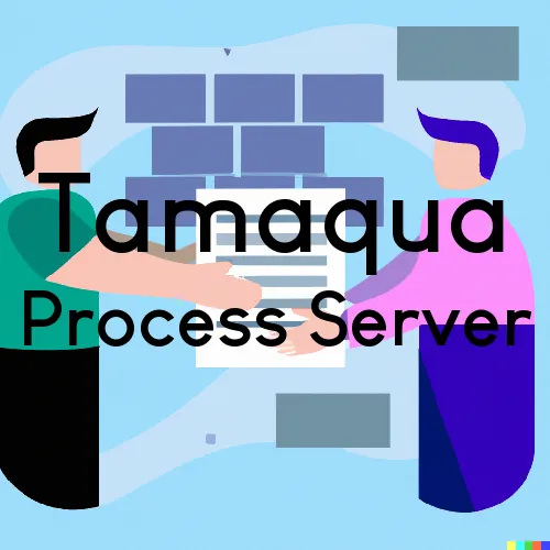 Tamaqua, PA Process Servers and Courtesy Copy Messengers