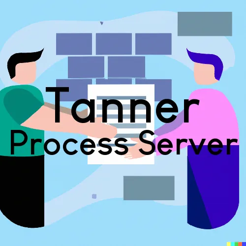 Tanner, West Virginia Process Servers