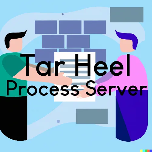Tar Heel Process Server, “Serving by Observing“ 