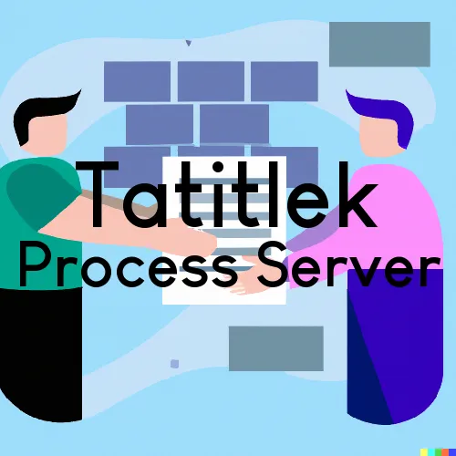 Tatitlek, Alaska Subpoena Process Servers